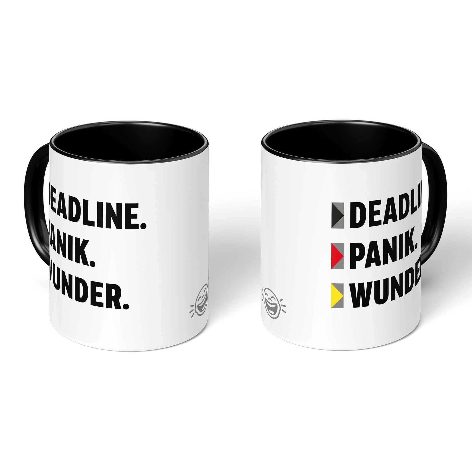 Brüllerware ceramic mug set – work chaos edition