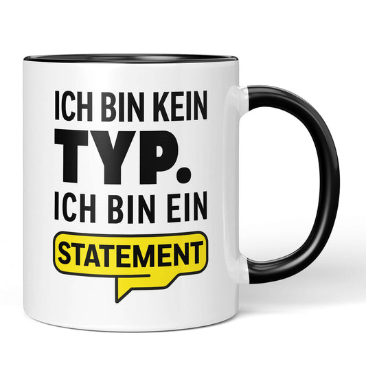 Empowerment mug – White/Black version with same statement design