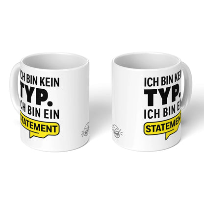 Diversity mugs – two white statement coffee mugs front and back