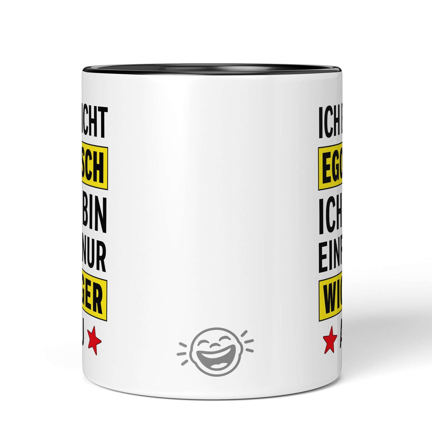 Back of black-accented version with Brüllerware logo