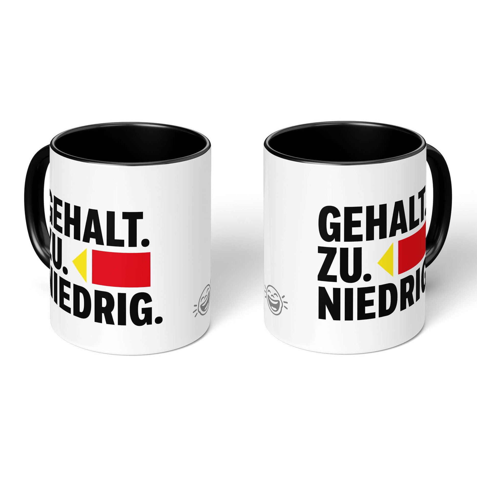 Brüllerware 3-Word series mug – low salary edition