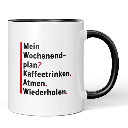 Black-handled version with same self-care design